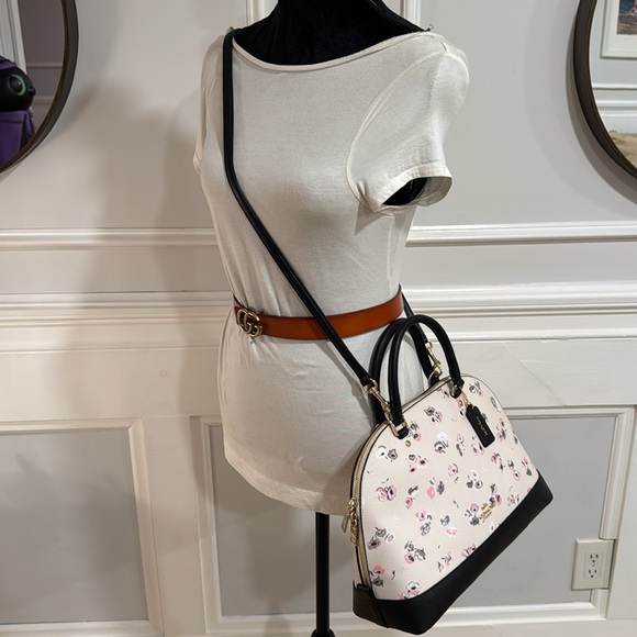 Coach Bag Sierra Wildflower Domed Satchel Bag EUC RARE - Picture 10 of 17